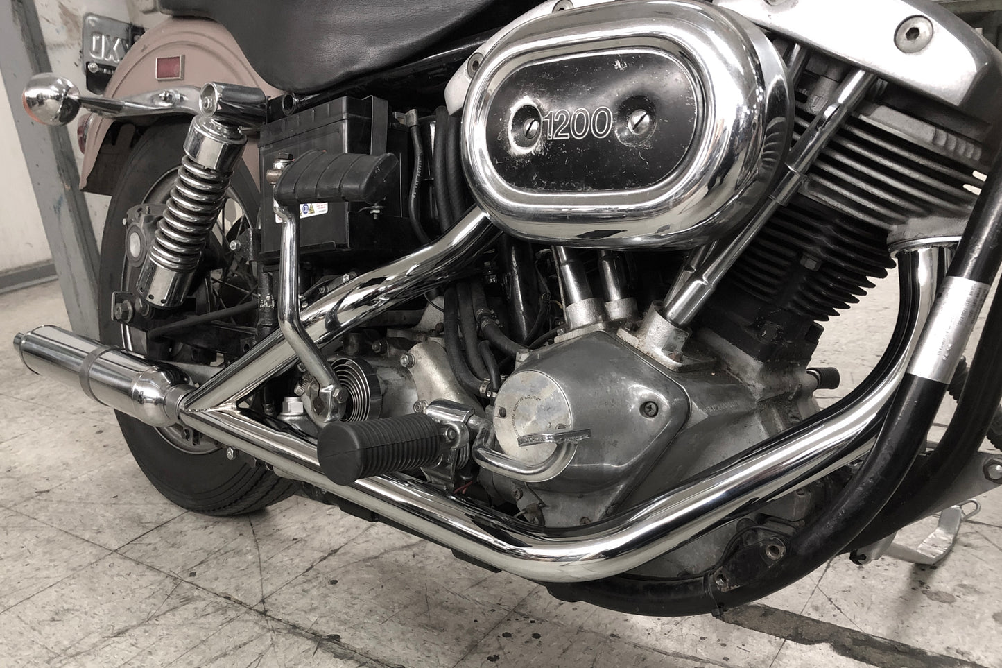 Shovelhead 2 into 1 Exhaust