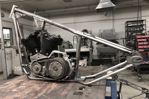 Gasbox Chopper Rigid Frame for Ironhead Sportster's
