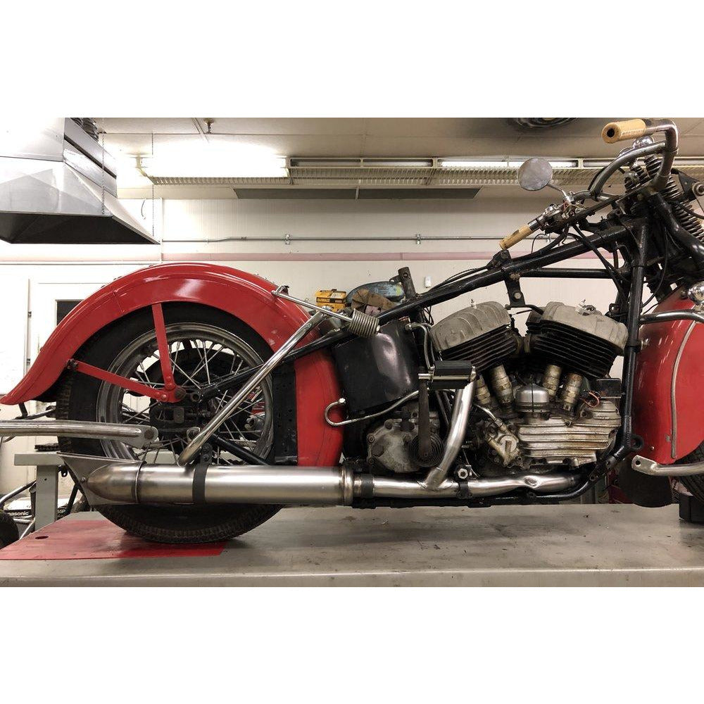 1941-1948 UL Exhaust - 4 pc