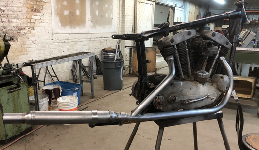 Sportster 2 into 1 pipes