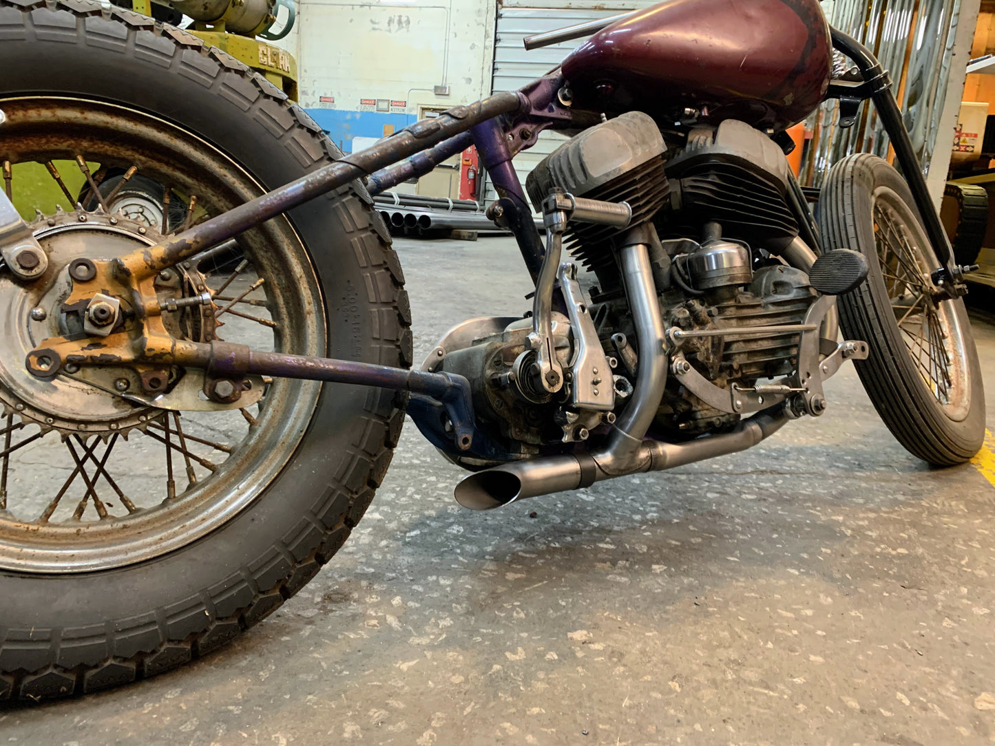 1949-1951 45" WR Turn-Out Exhaust Tip