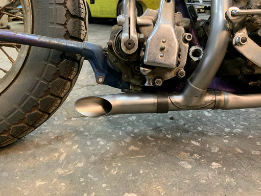 1949-1951 45" WR Turn-Out Exhaust Tip