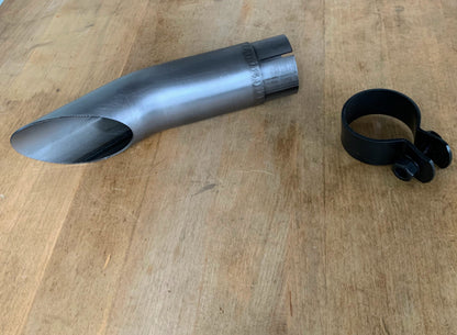 1949-1951 45" WR Turn-Out Exhaust Tip