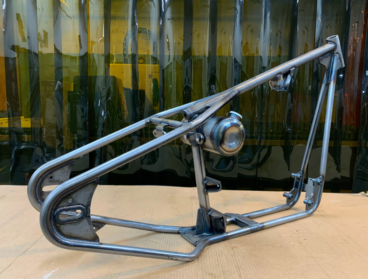Gasbox "Lorain" Frame for Ironhead Sportster