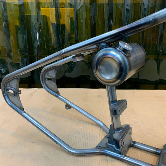 Dished Clamp On Oil Tank