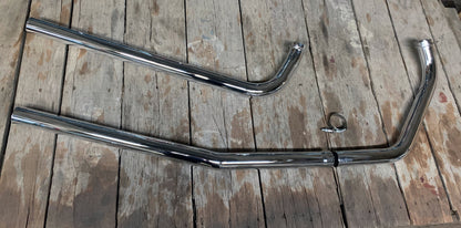 Shovelhead Upsweep Exhaust