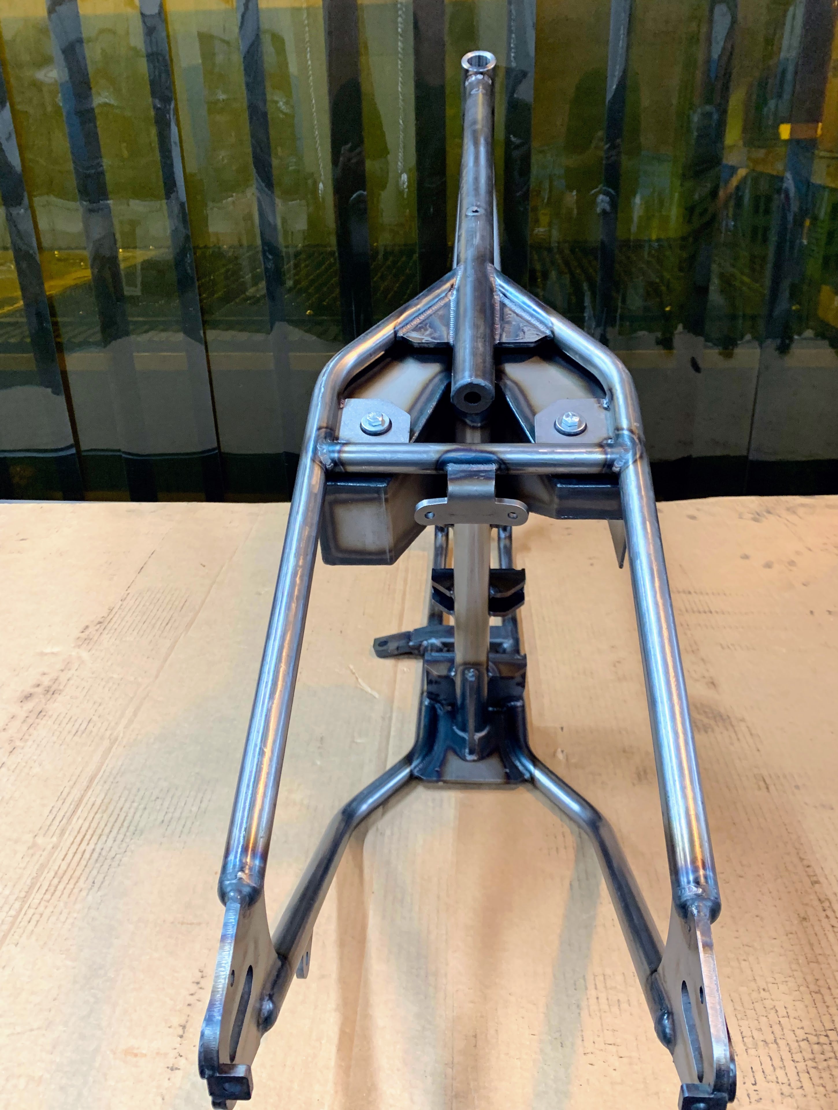 Gasbox Standard Rigid Frame for Evo Sportster's – The Gasbox