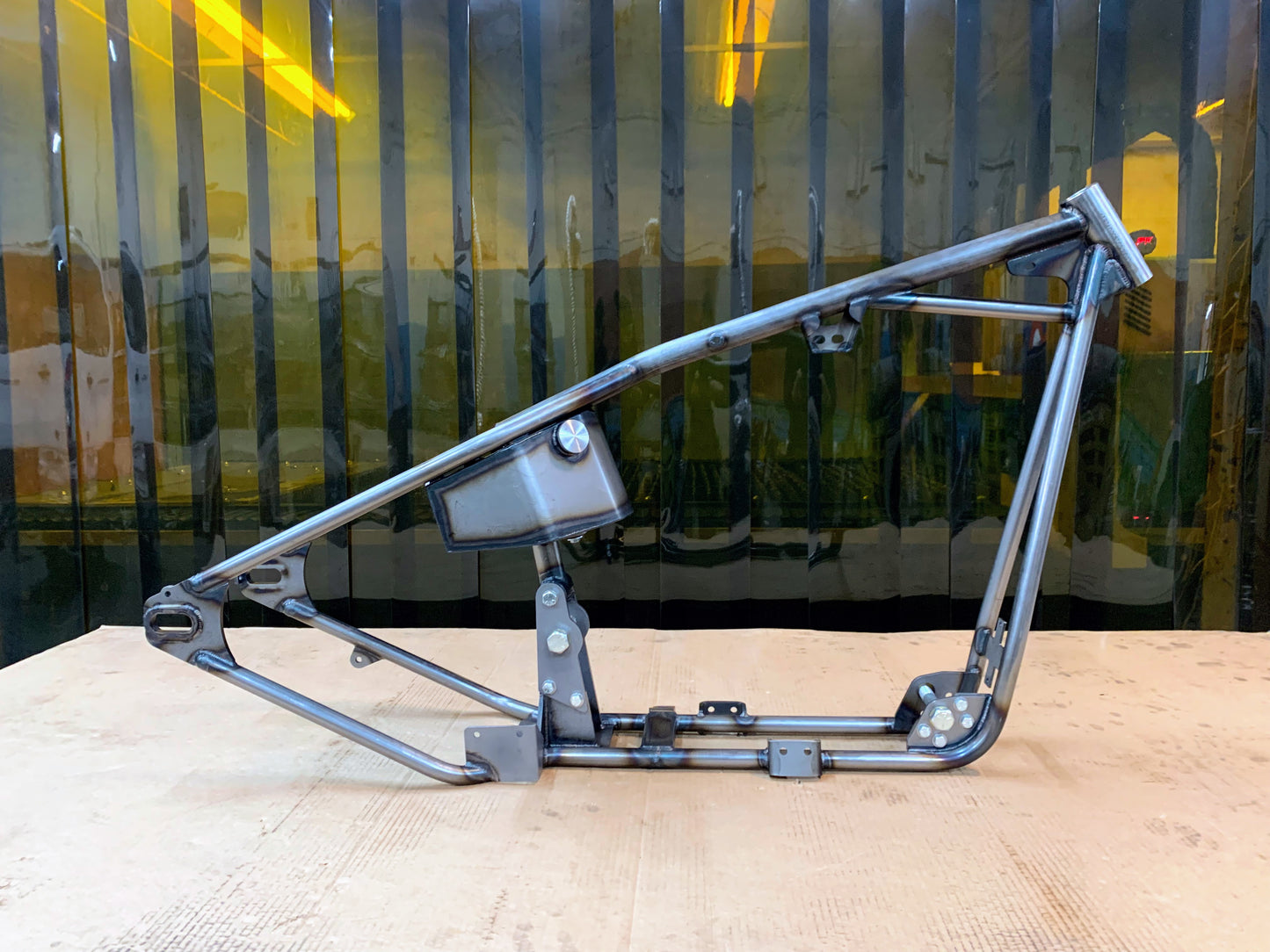 Gasbox Standard Rigid Frame for Rubber Mounted Sportster's