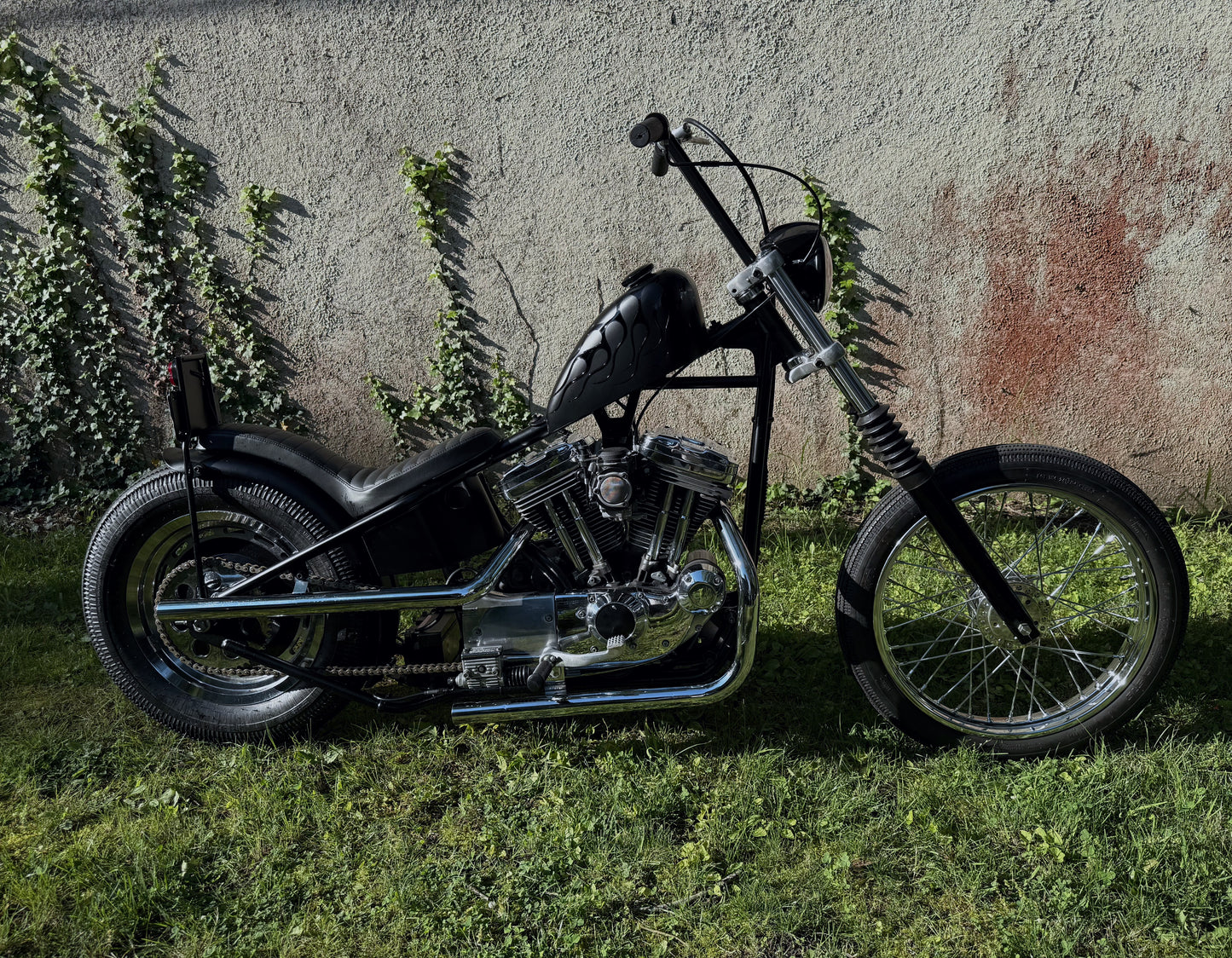 Gasbox Chopper Rigid Frame for Evo Sportster's