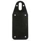 License Plate Bracket - Left Side 3/4" Axle Mount - Vertical