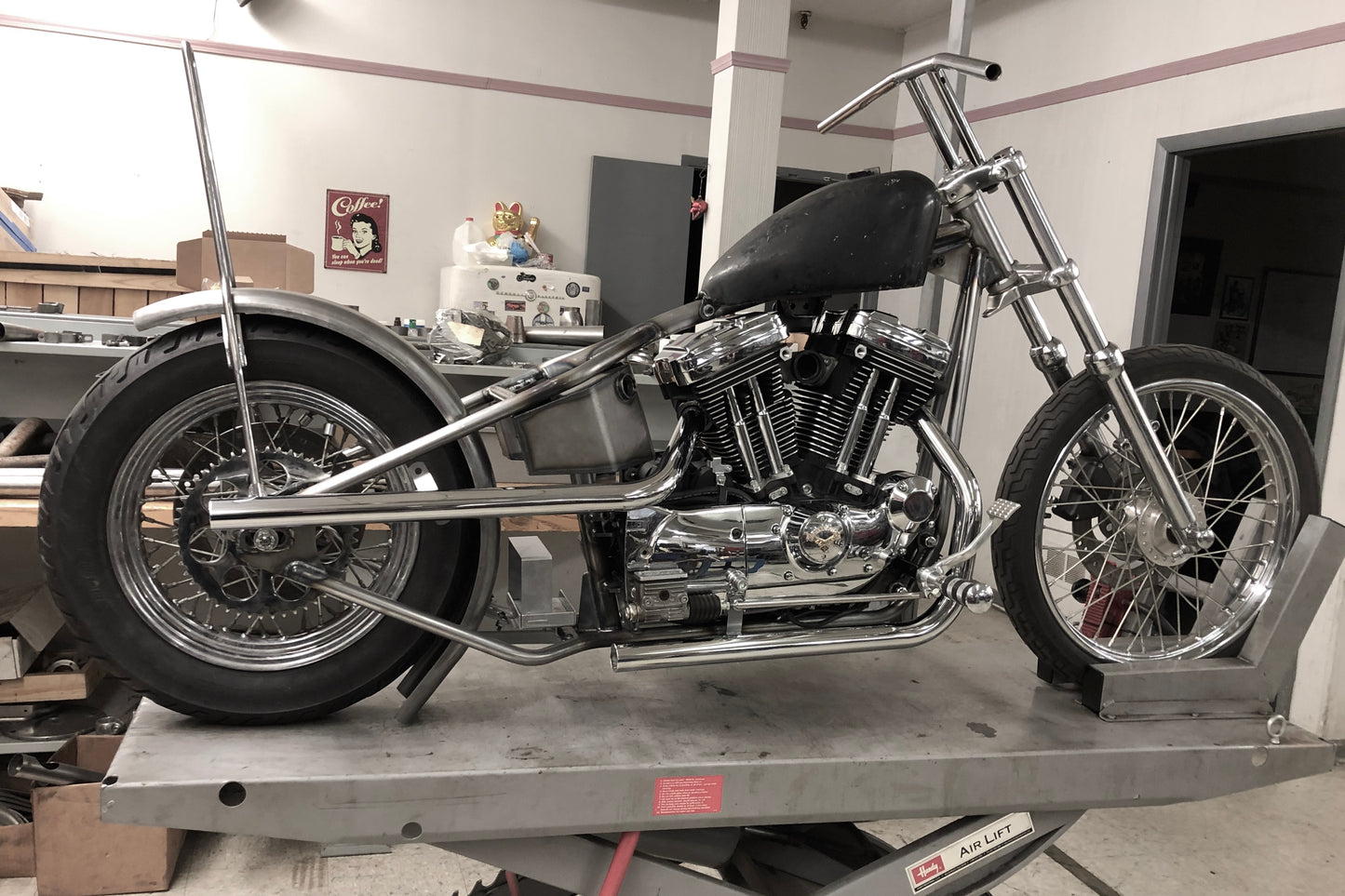 Gasbox Standard Rigid Frame for Evo Sportster's