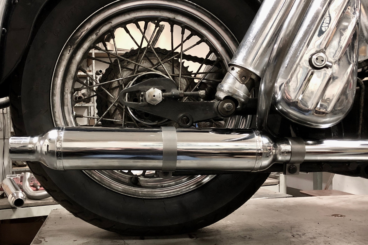Duo-Glide Crossover Pipe