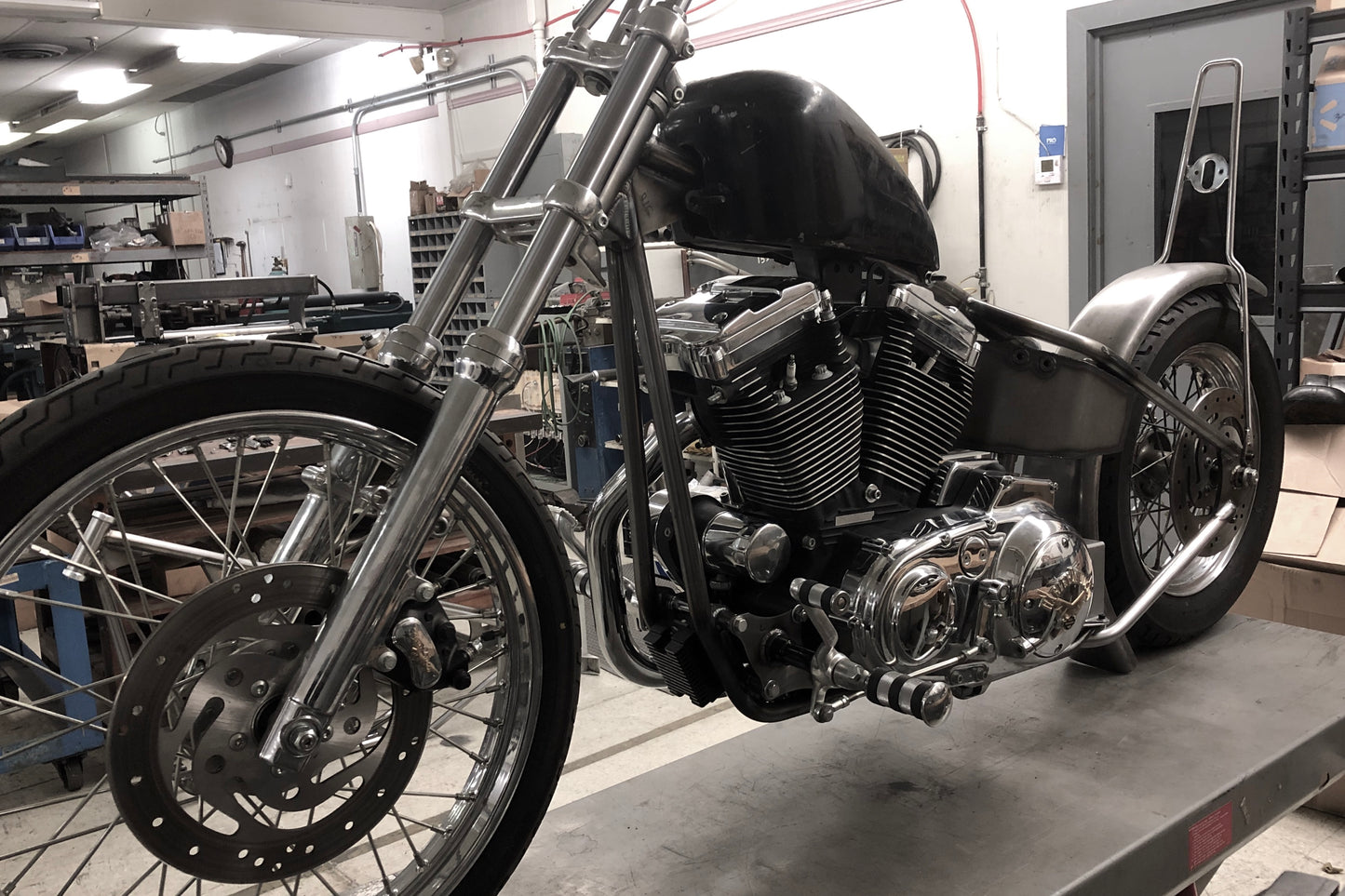 Gasbox Standard Rigid Frame for Evo Sportster's