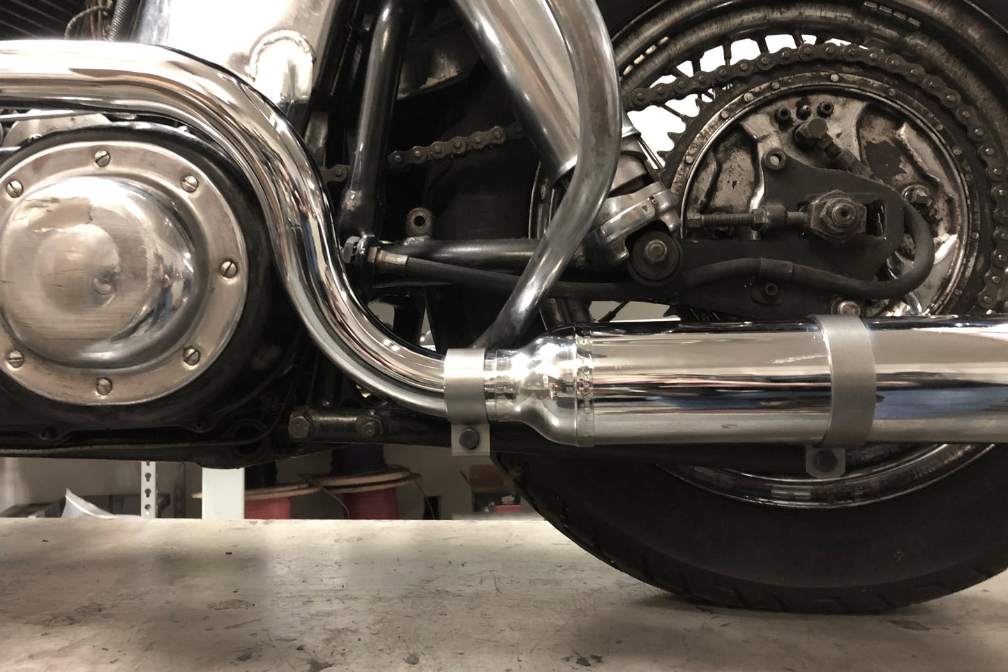 Duo-Glide Crossover Pipe