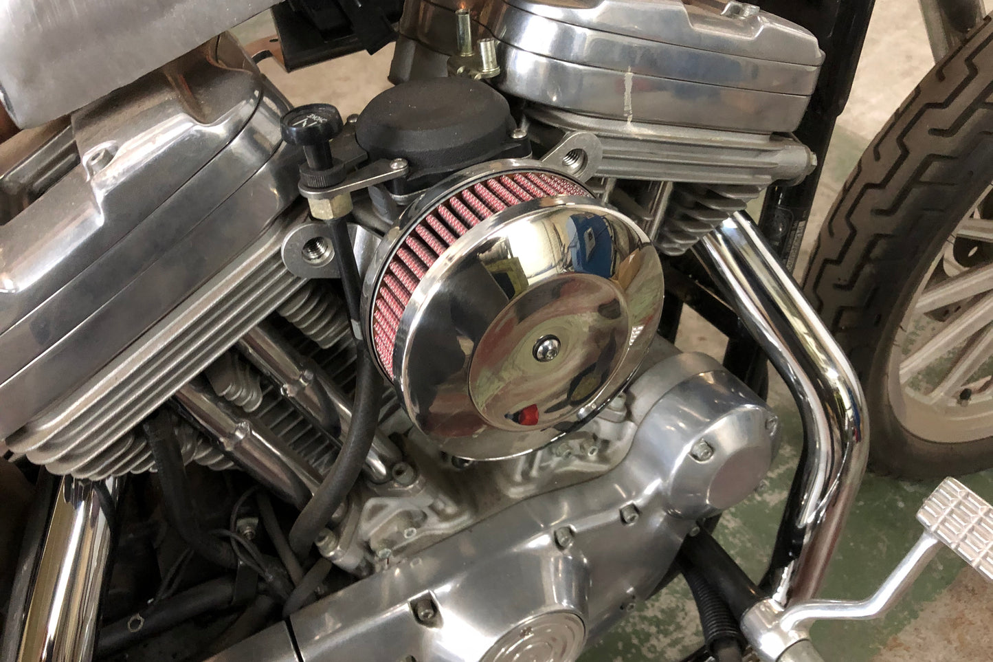 "007" Stainless Steel Air Cleaner