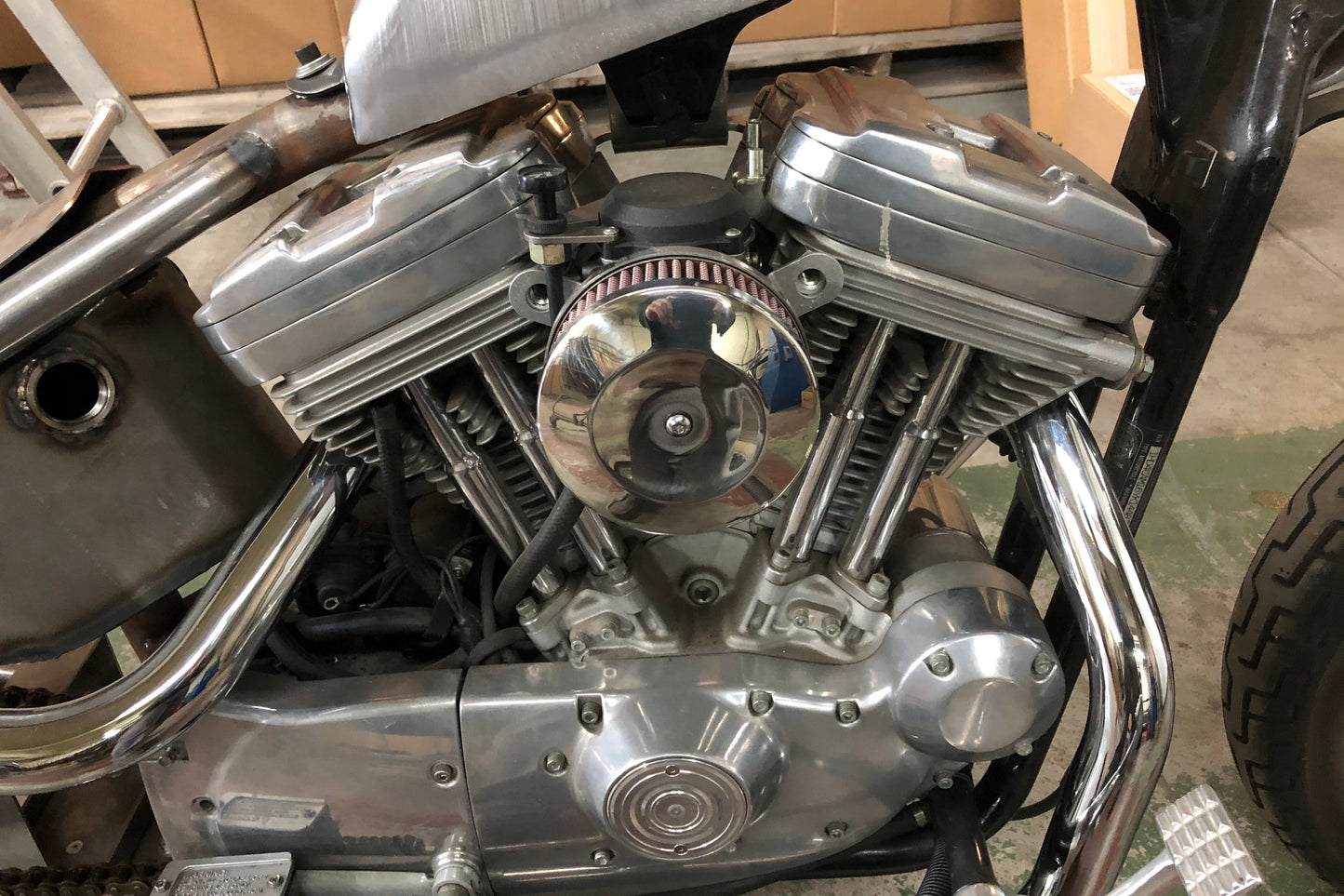 "007" Stainless Steel Air Cleaner