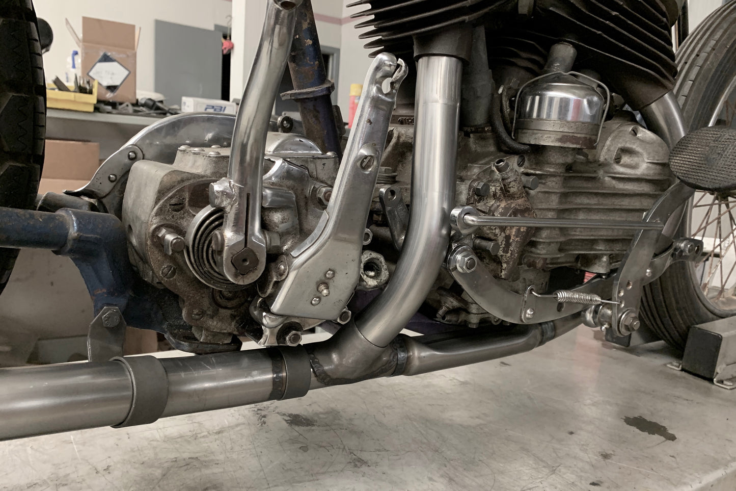 45" Flathead Exhaust set