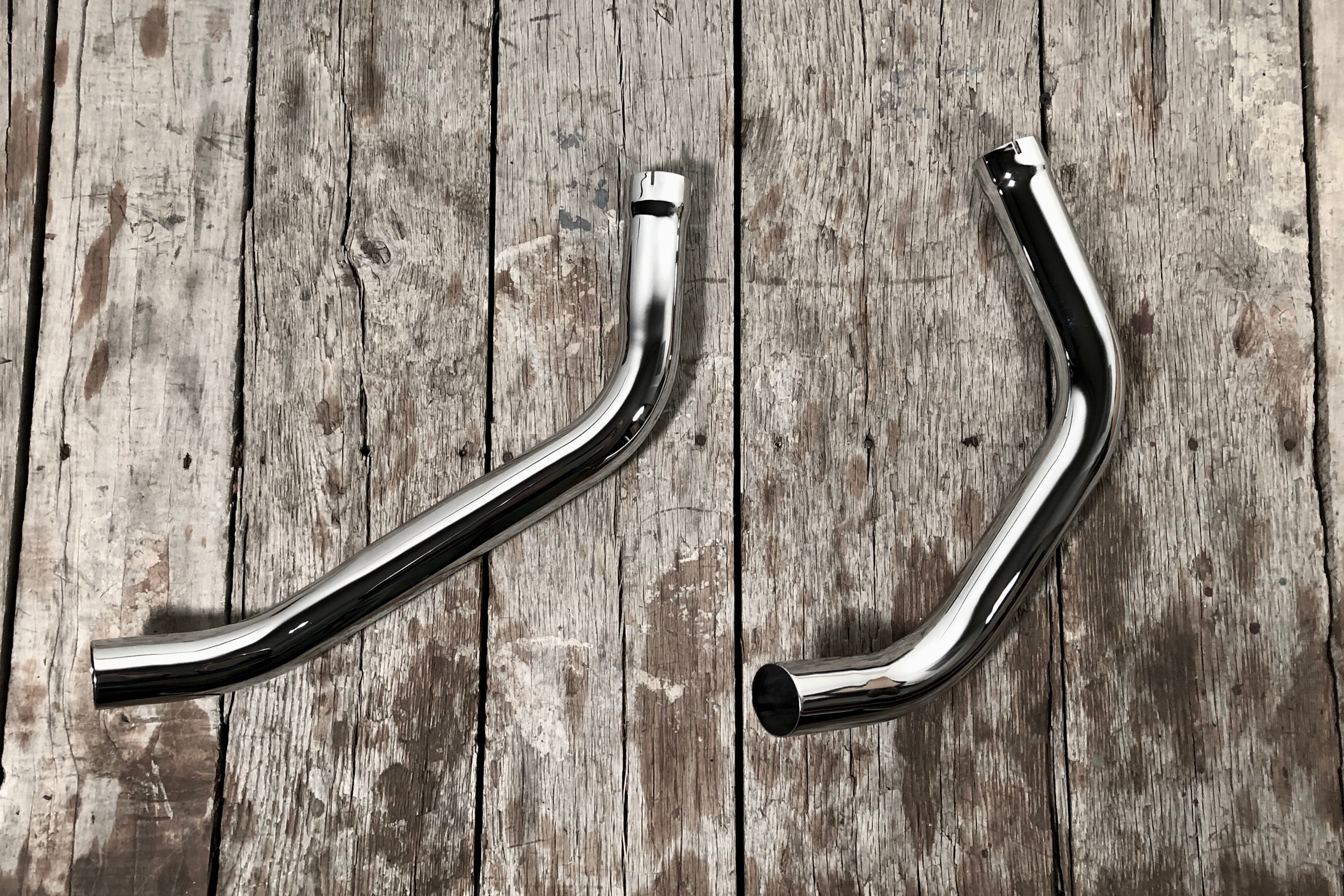 1962-64 XL Head Pipe Set – The Gasbox