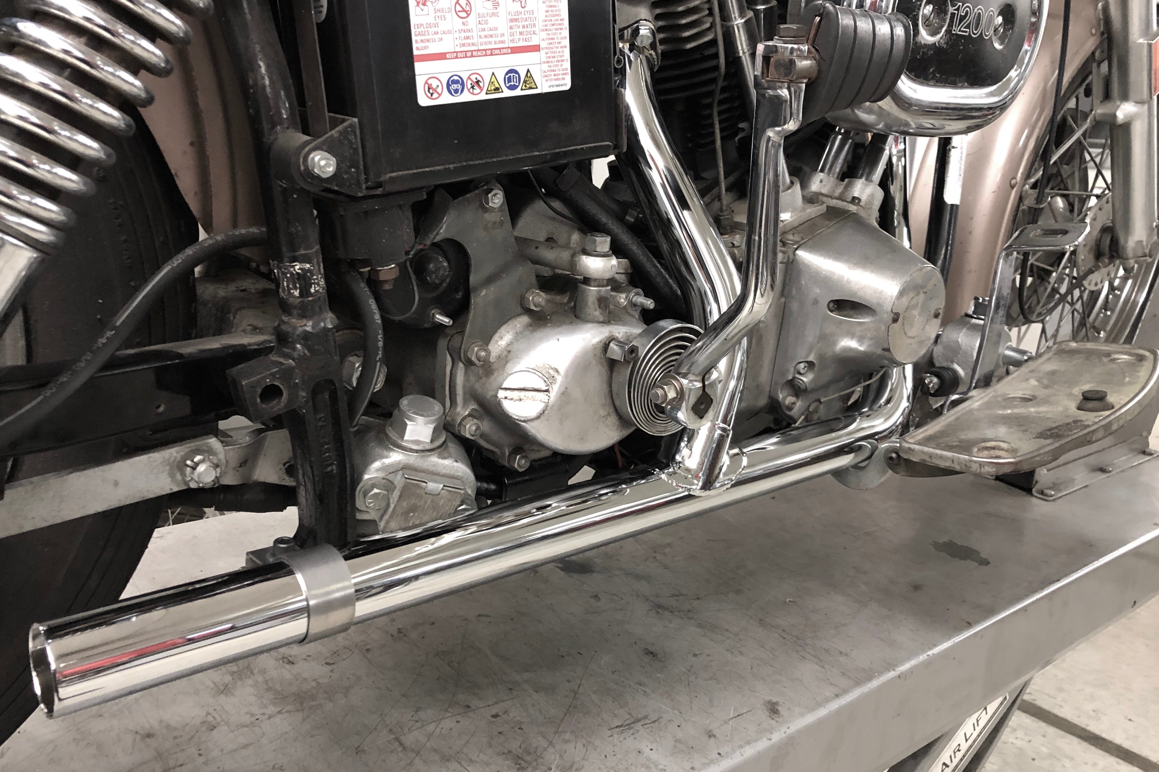1970-1984 Big Twin 2 into 1 Exhaust – The Gasbox