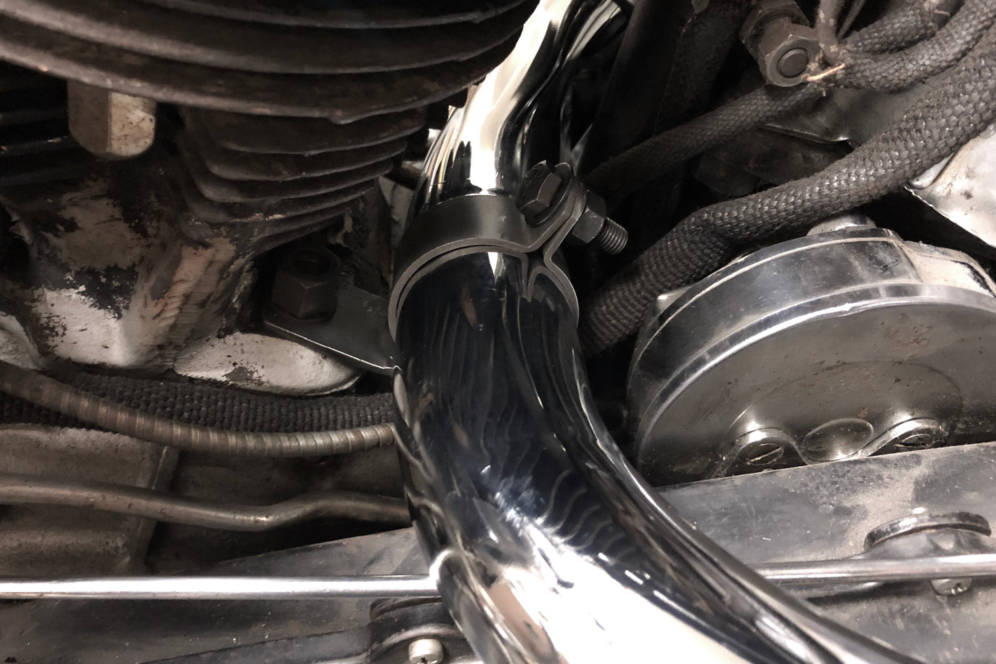 Duo-Glide Crossover Pipe