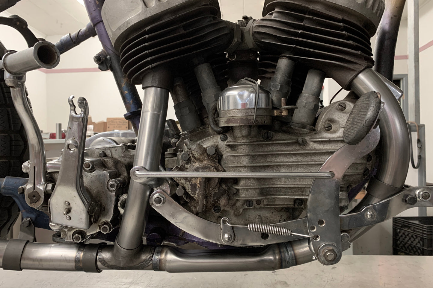 45" Flathead Exhaust set