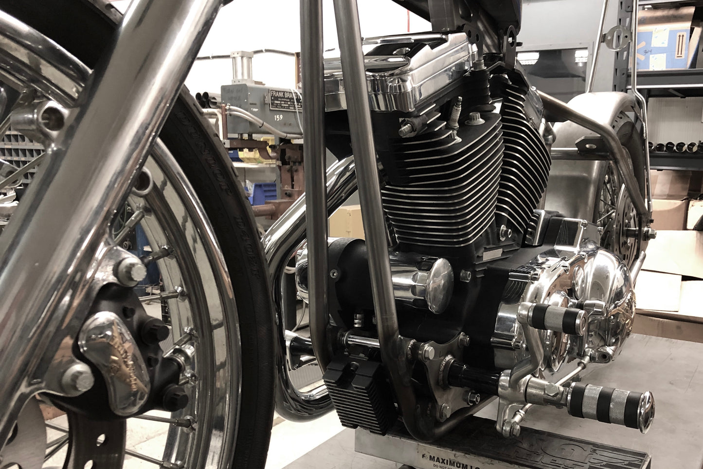 Gasbox Standard Rigid Frame for Evo Sportster's
