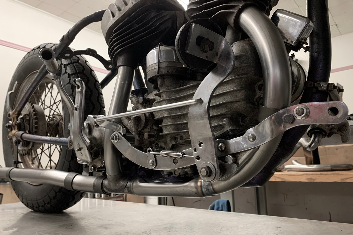 45" Flathead Exhaust set