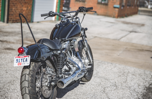 Sissy Bar - The Chopper Bolt On for 2006 and up Dyna