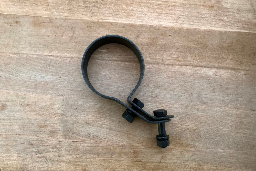 1936-40 Knucklehead & UL front muffler clamp 1064-36