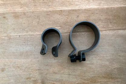 1954-57 Panhead true dual frame clamps