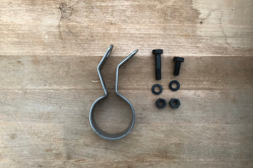 1950-57 Panhead front muffler clamp