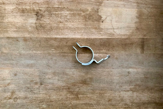 1961-64 Duo Glide rear pipe clamp for Dual exhaust