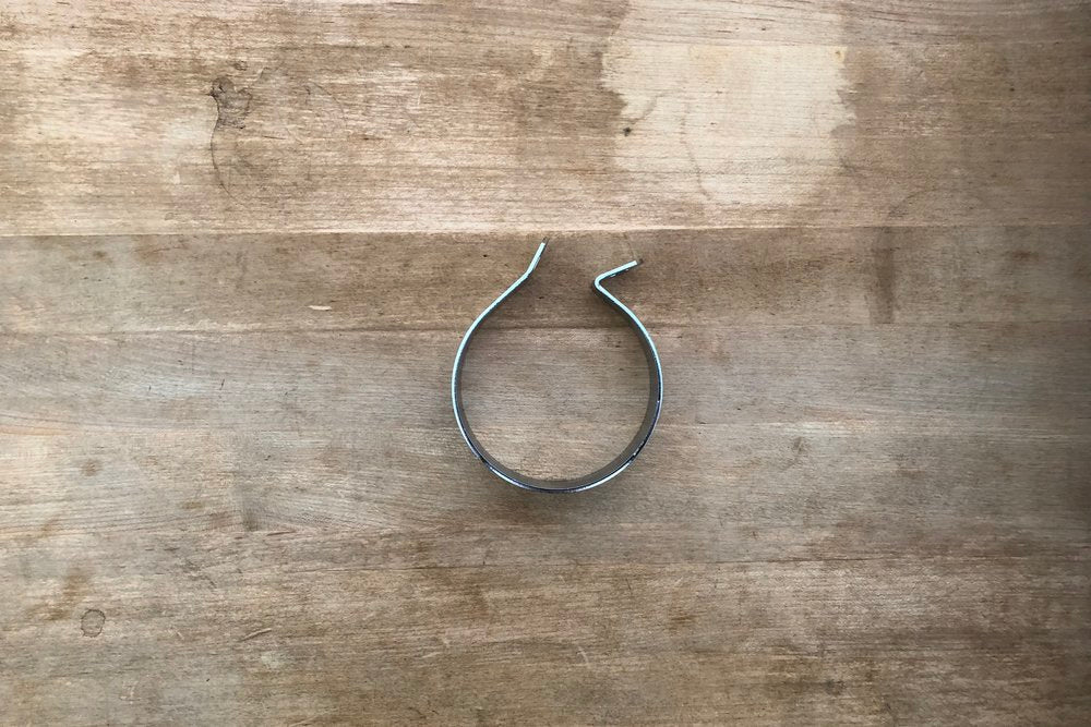 1958-76 Big Twin rear muffler clamp
