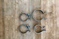 1957-65 XL 2 into 1 exhaust clamp set