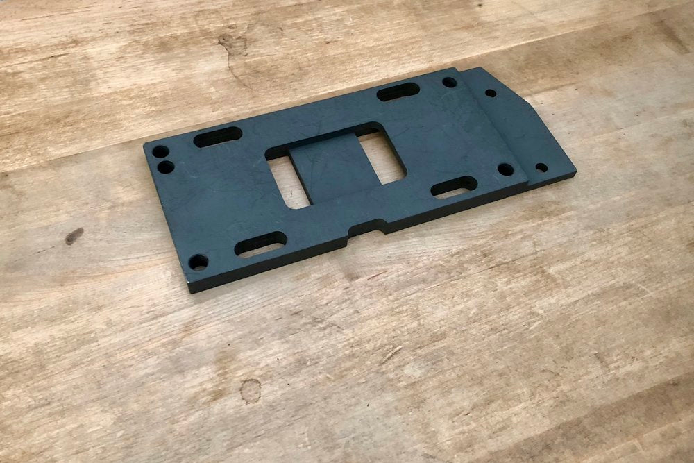 1958-61 Transmission mounting plate, 47698-36A