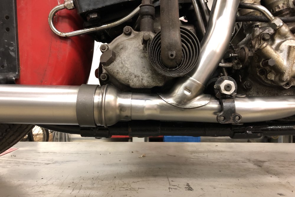 1937-1940 UL Exhaust - 3 pc set