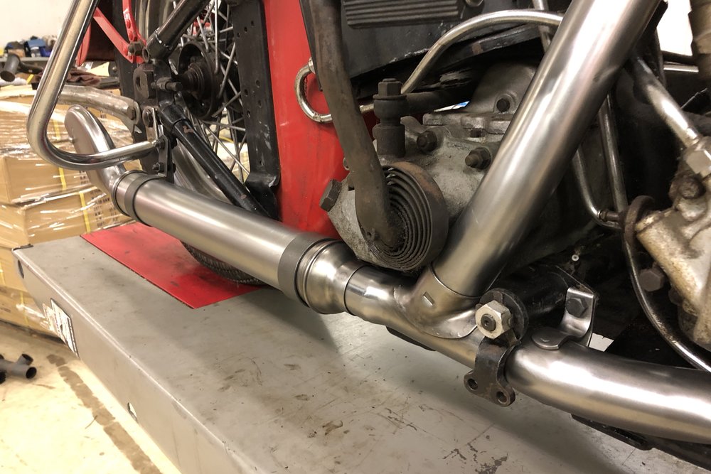 1937-1940 UL Exhaust - 3 pc set