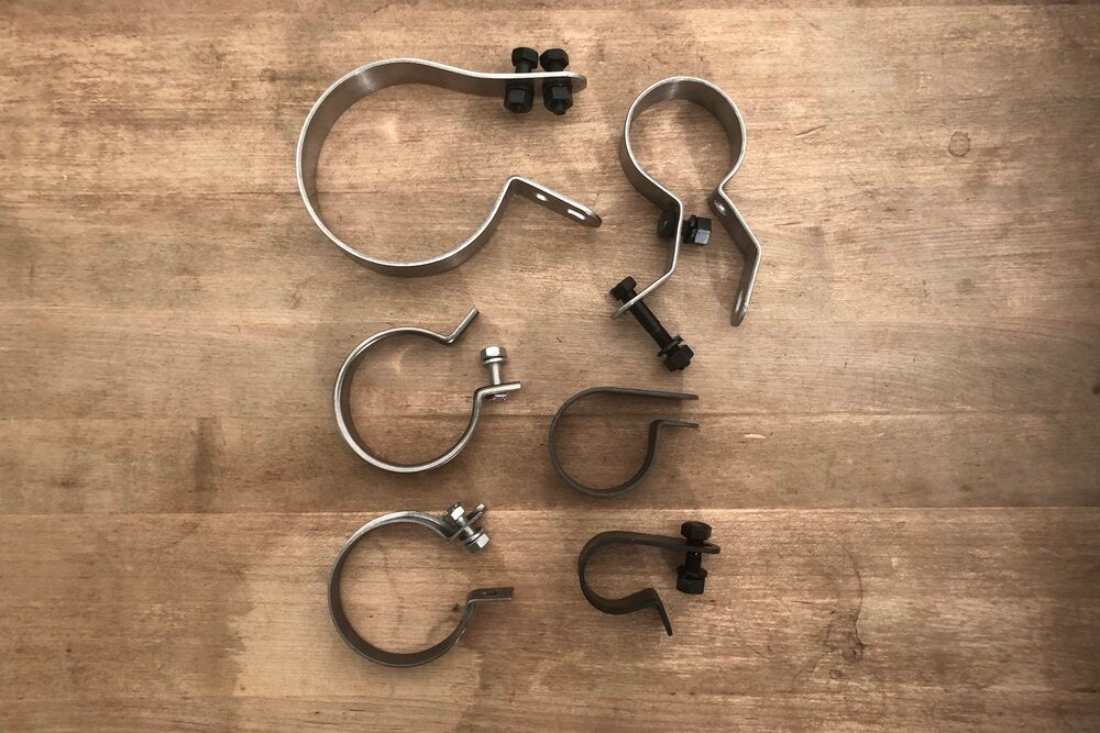 1951-57 Panhead Complete Clamp set