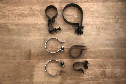 1948-49 Panhead exhaust clamp set