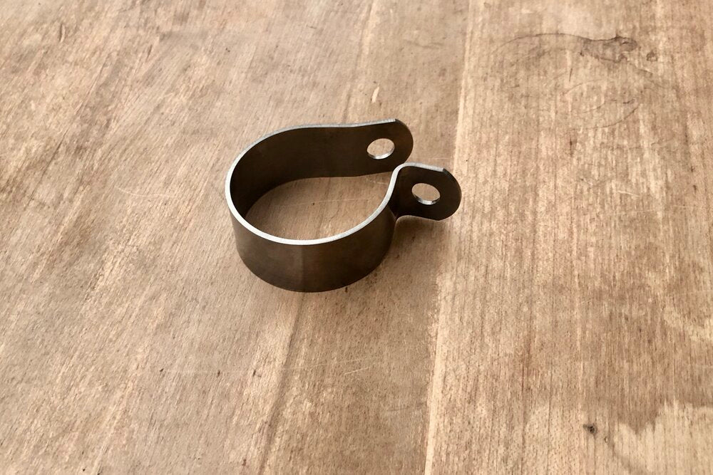 1958-61 Panhead front muffler clamp