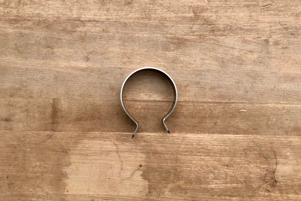 1952-56 K Rear muffler clamp