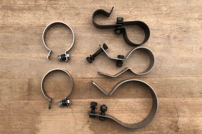 1950 Panhead complete clamp set