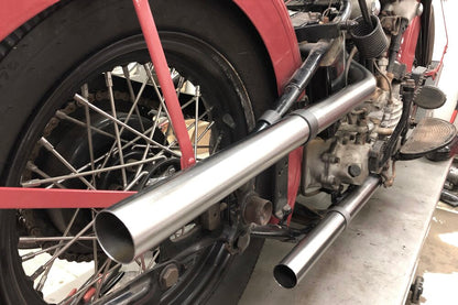 Knucklehead High Rear pipe