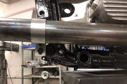 Rear pipe clamp for Shovelhead 2 into 1 exhaust