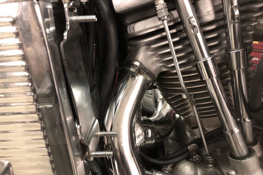 65496-66 Rear Pipe with "T"