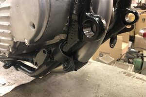 1948-65 Panhead Front Exhaust Pipe