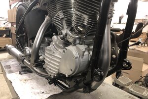1948-65 Panhead Front Exhaust Pipe