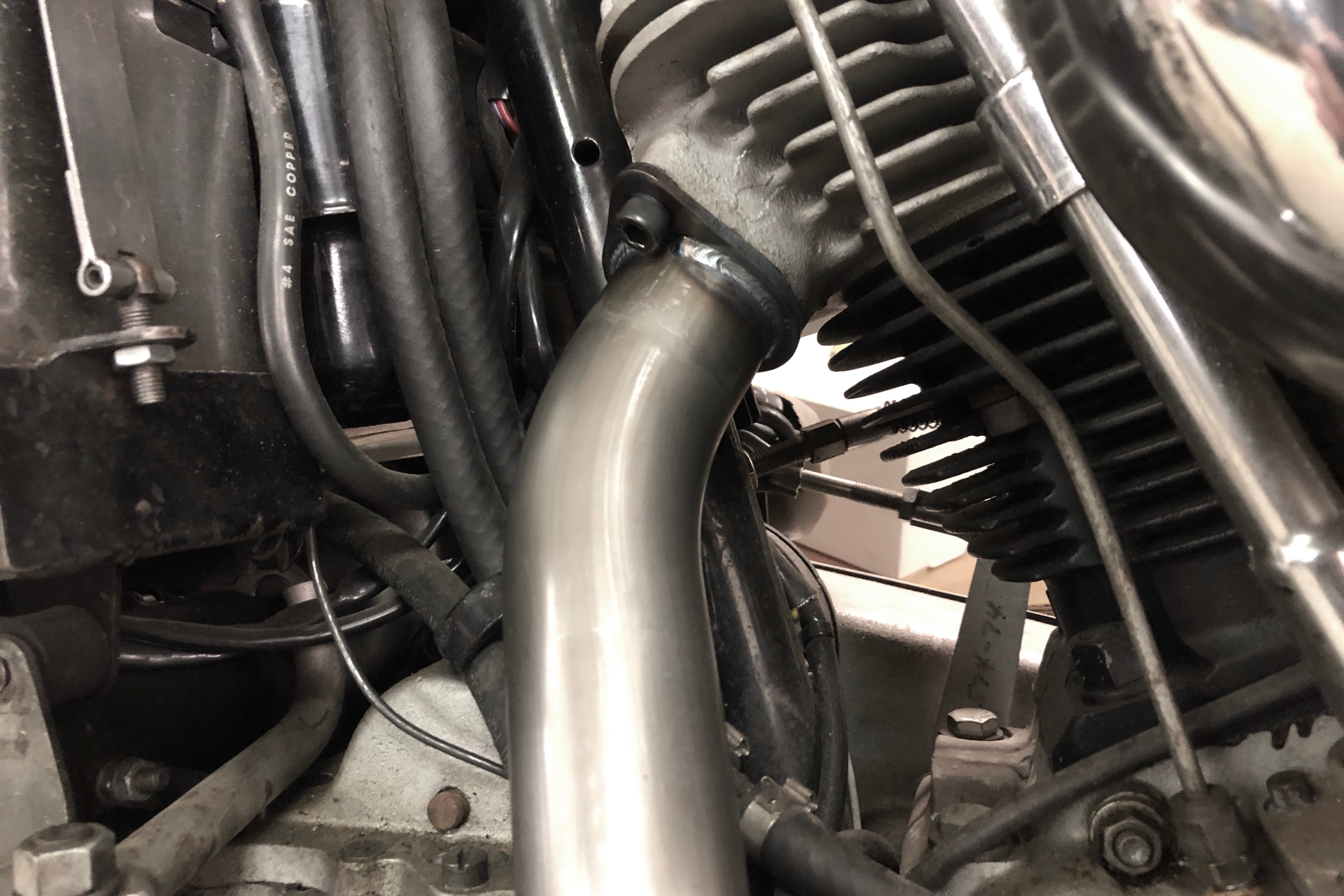 1970-1984 Big Twin 2 into 1 Exhaust – The Gasbox