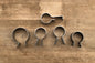 1962-64 XL Clamp set